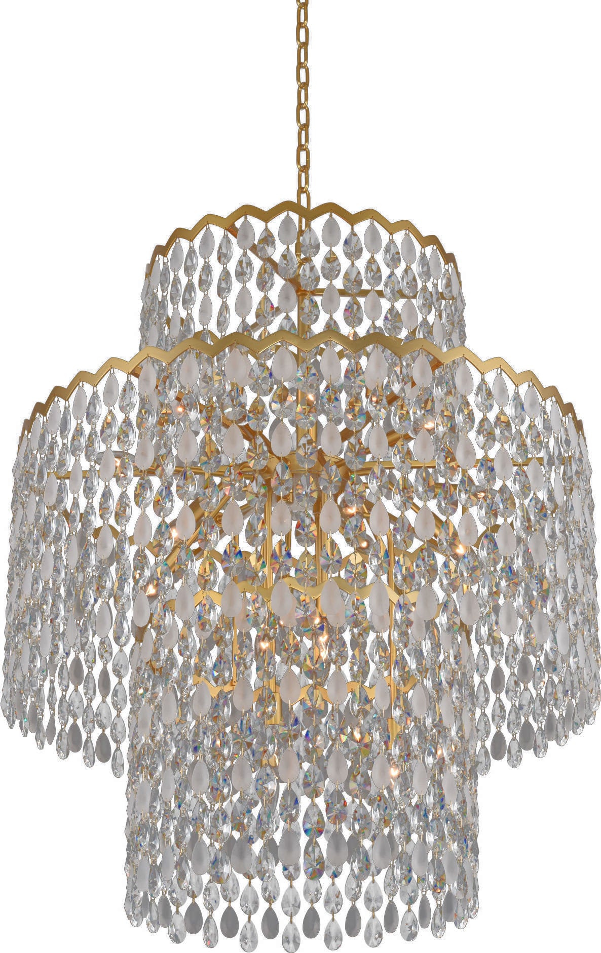 Caretta Pendant, Antique Brass, 27"By KALCO LIGHTING
