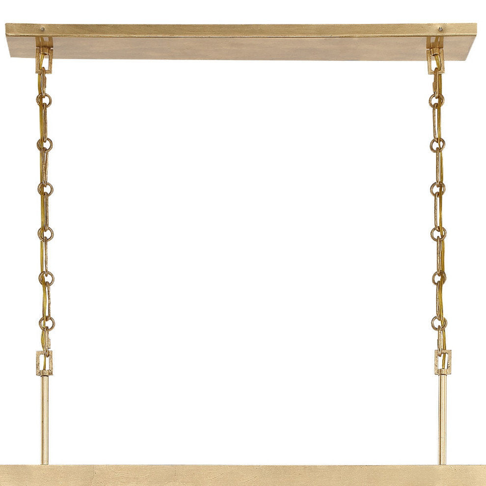 Winham 6 Light Antique Gold ChandelierBy Crystorama Lighting