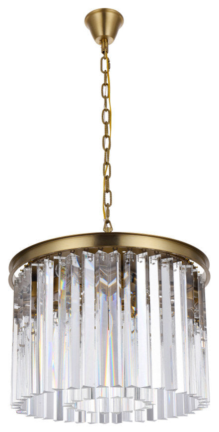 Elegant Lighting Sydney 20" Round Crystal ChandelierBy Elegant Furniture & Lighting