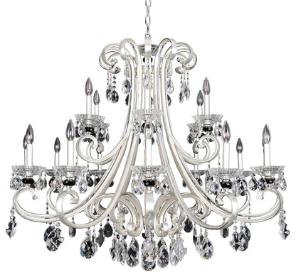 Bedetti 46"x32" 18-Light Modern Large Chandeliers by AllegriBy Allegri Crystal by Kalco Lighting