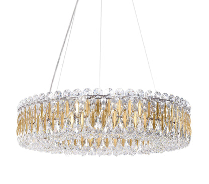 Schonbek Rs8343N-22S 12 Light Crystal Pendant, Heirloom GoldBy Schonbek