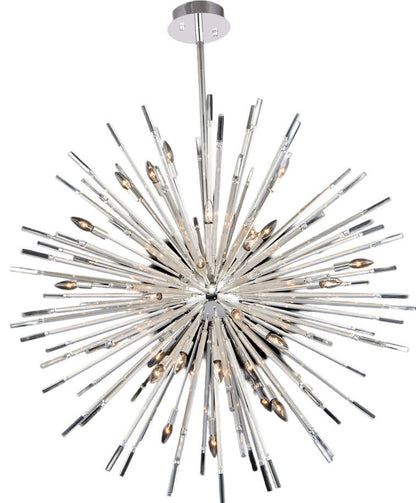 Sprazzo Pendant, Polished Silver, 22"By KALCO LIGHTING