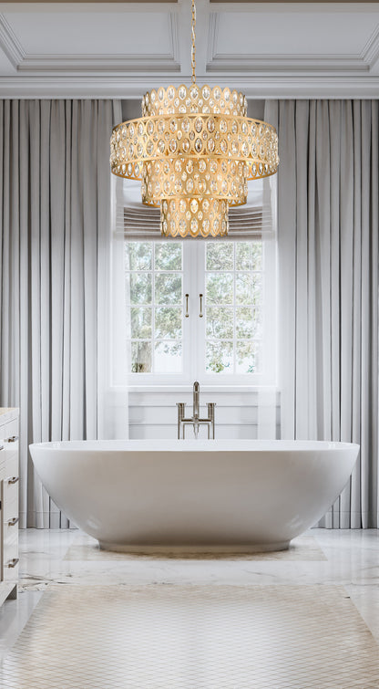 Dealey 13 Light Pendant Lighting, Heirloom BrassBy Z-LIte