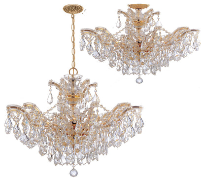 Crystorama Lighting Group 4439-CL-S Maria Theresa 6 Light 27"W - PolishedBy Crystorama Lighting