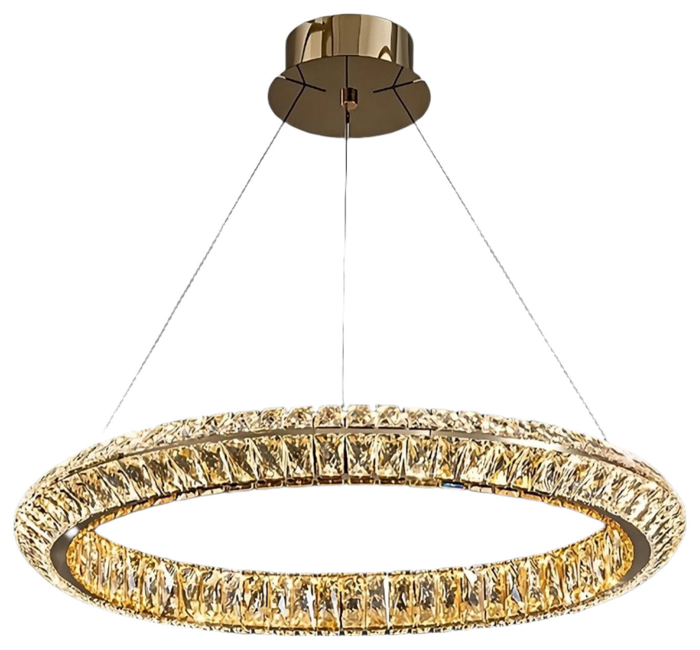 Bacci Crystal Modern Ceiling Light FixtureBy Morsale.com