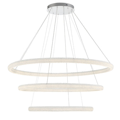 Sassi 1-Light Chandelier, ChromeBy Eurofase Lighting