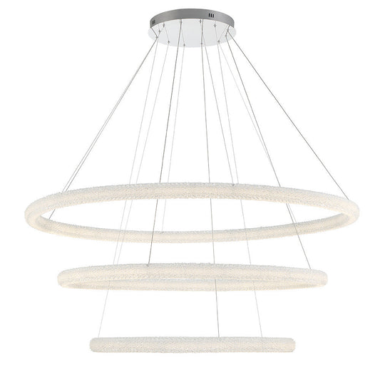 Sassi 1-Light Chandelier, ChromeBy Eurofase Lighting