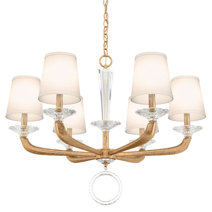 Schonbek Ma1006N-26O 6 Light Crystal Chandelier, French GoldBy Schonbek
