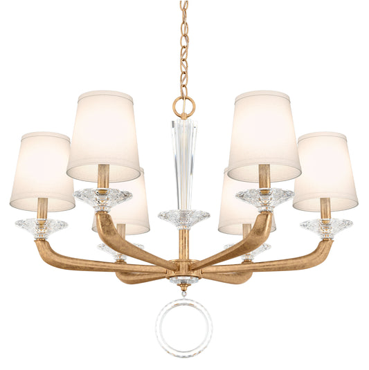 Schonbek Ma1006N-26O 6 Light Crystal Chandelier, French GoldBy Schonbek