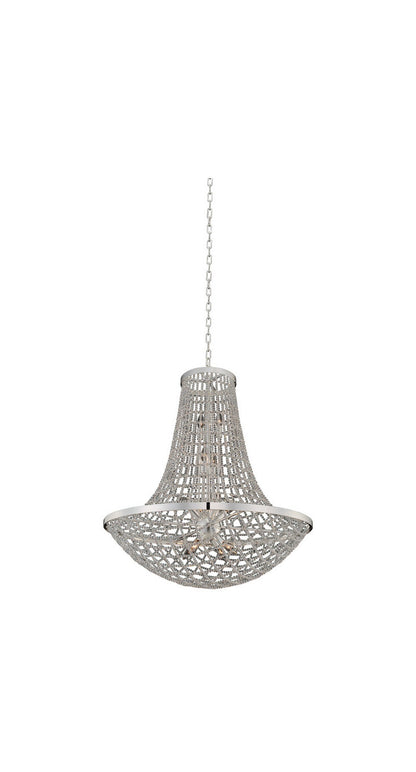 Felicity 32x37" 12-Light Transitional Large Pendants by AllegriBy Allegri Crystal by Kalco Lighting