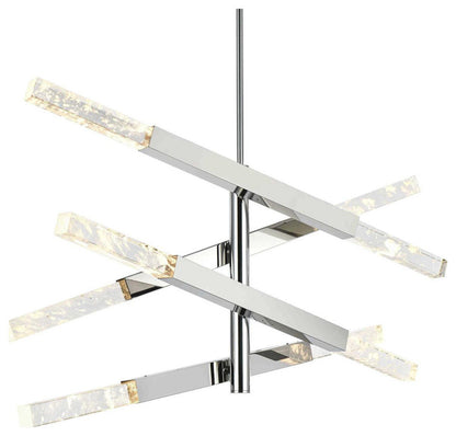 Ari 8 Light Pendant, ChromeBy Elegant Furniture & Lighting
