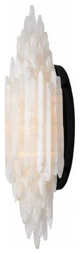 Selenite Wall Sconce, 47" HBy Akari Lanterns