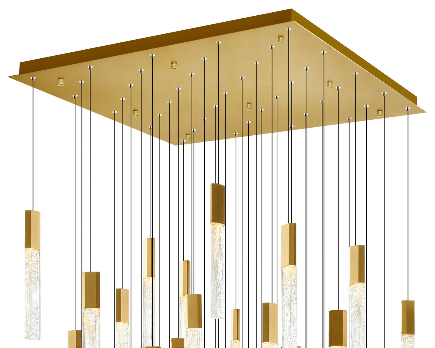 CWI LIGHTING 1589P36-41-624 Greta Integrated LED Brass ChandelierBy CWI Lighting