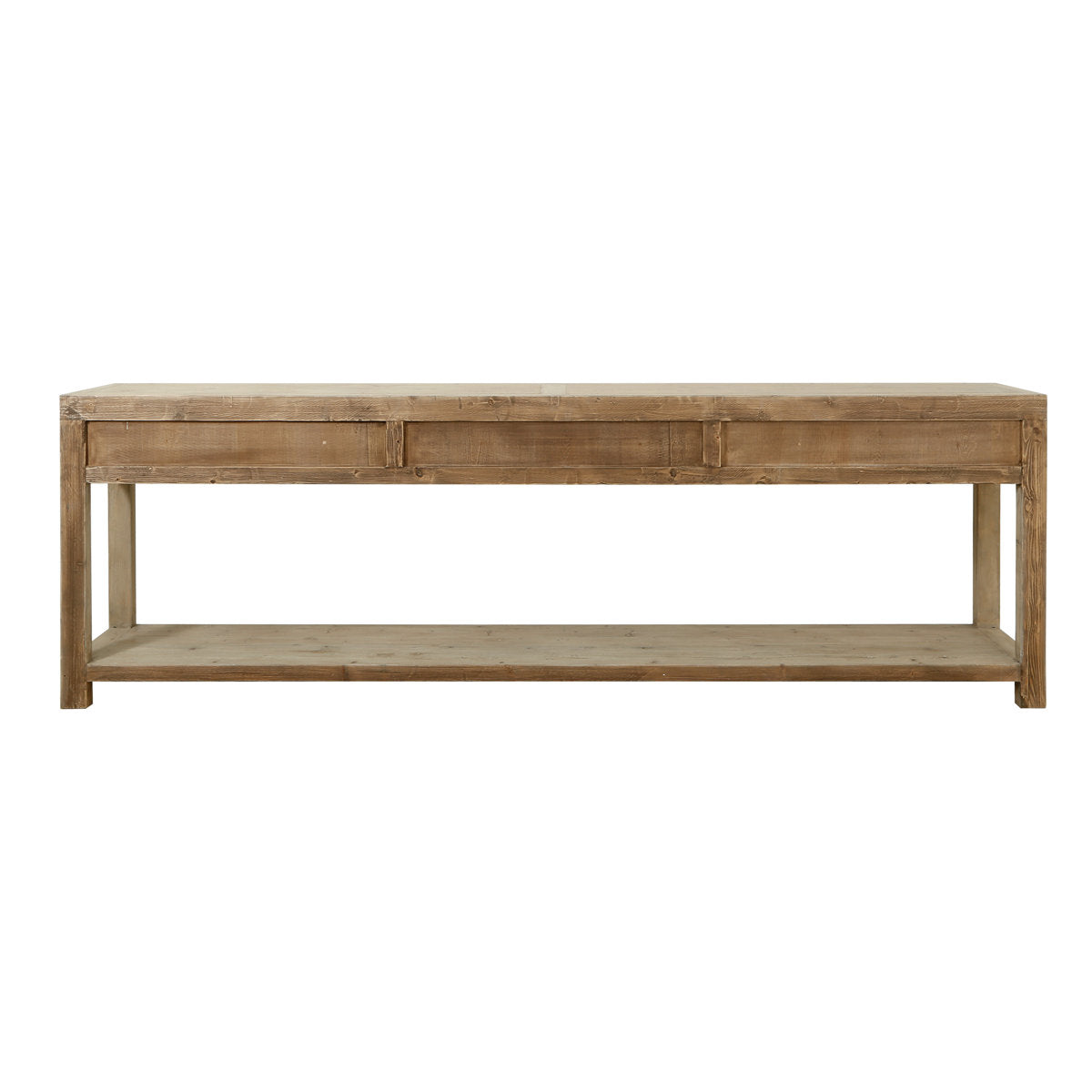 110'' W Solid Wood Console Table