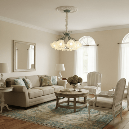 Lily of the Valley Flower Chandelier