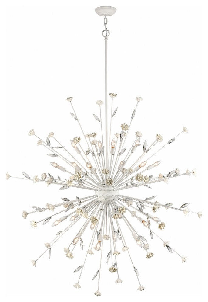 20 Light Chandelier In Traditional Style-59.5 Inches Tall and 59.5 Inches WideBy Bailey Street Home