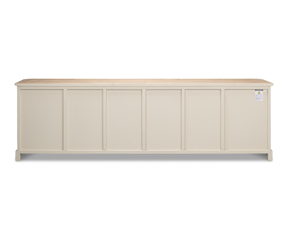 119'' W Solid Wood Sideboard