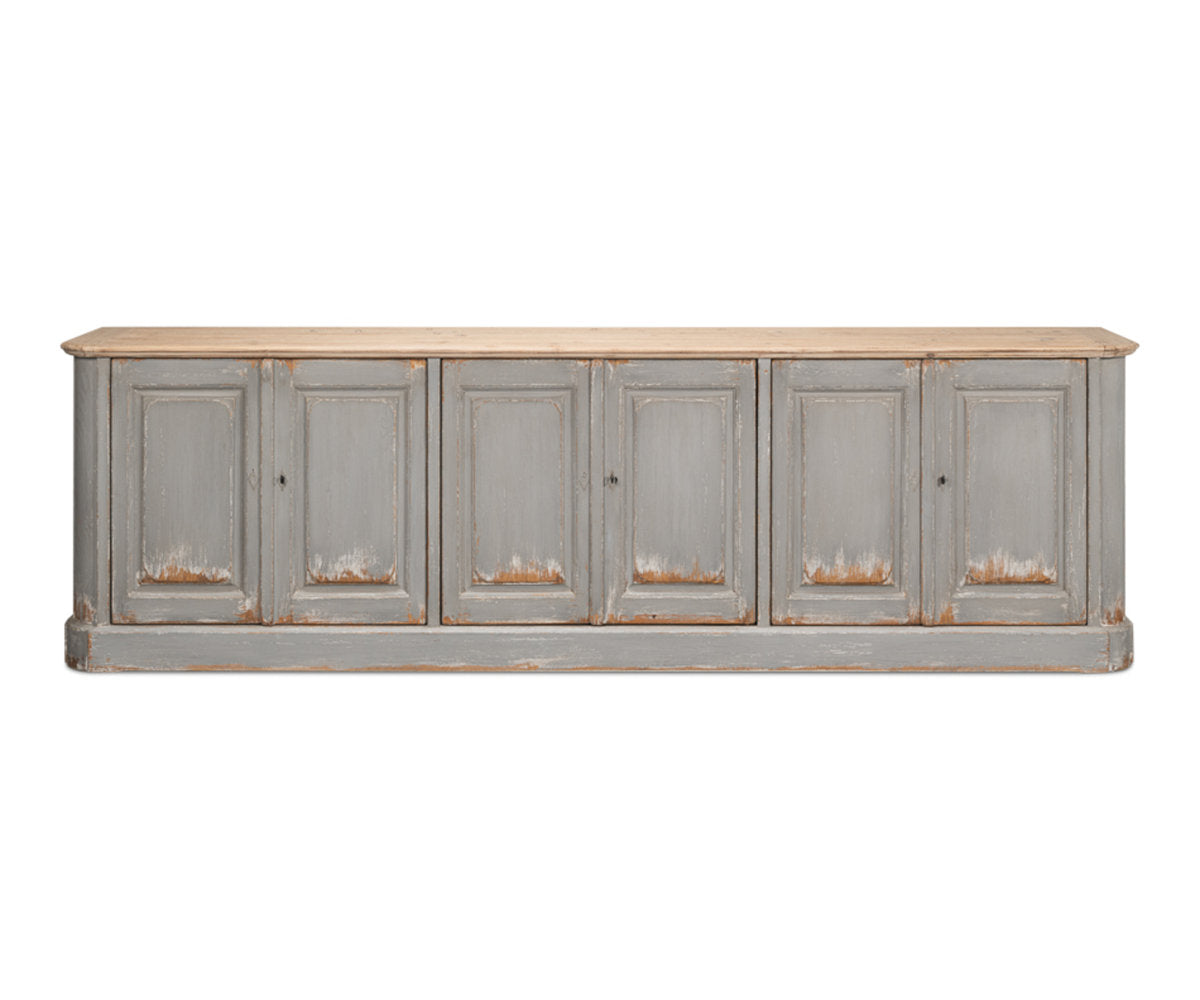 119'' W Solid Wood Sideboard