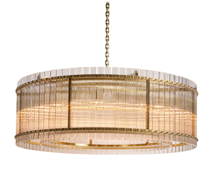 Kore Chandelier Large Brass ClearBy SUNPAN