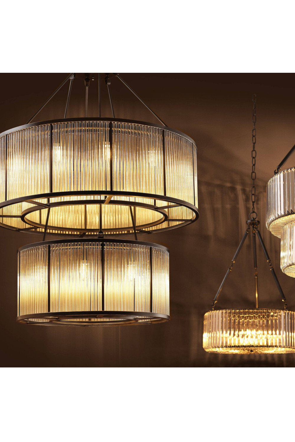 Glass Chandelier | Eichholtz BernardiBy OROA - Furniture