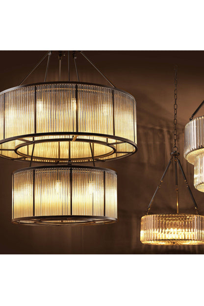 Glass Chandelier | Eichholtz BernardiBy OROA - Furniture