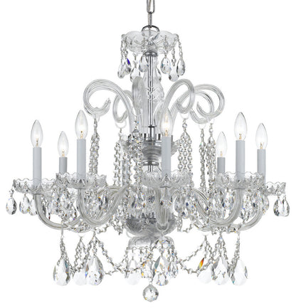 Crystorama Lighting Group 5008-CL-S Traditional Crystal 8 Light - PolishedBy Crystorama Lighting