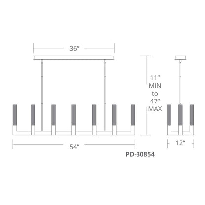 12 - Light Chandelier