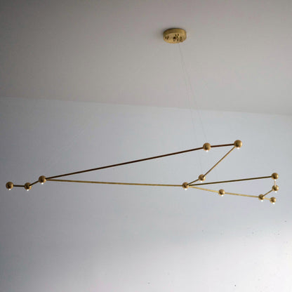 12 - Light Unique Geometric Chandelier