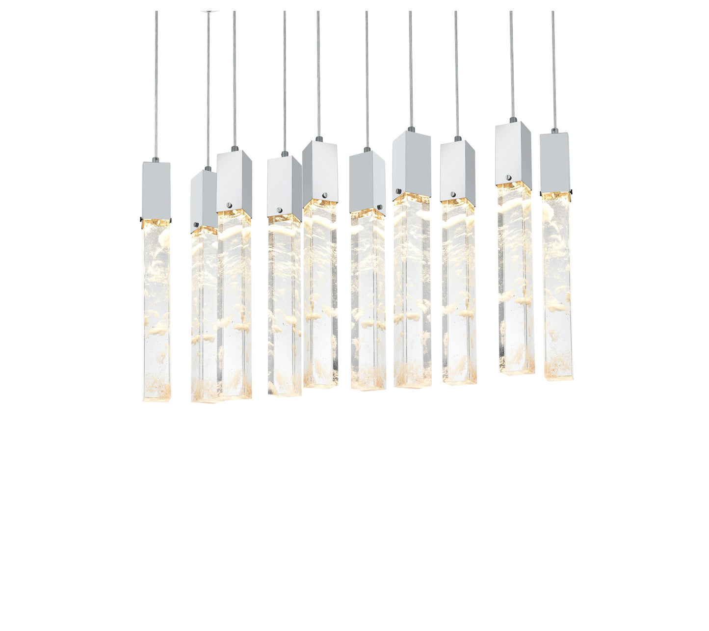 Home Living 42" Pendant, ChromeBy Home Living