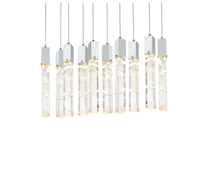 Home Living 42" Pendant, ChromeBy Home Living