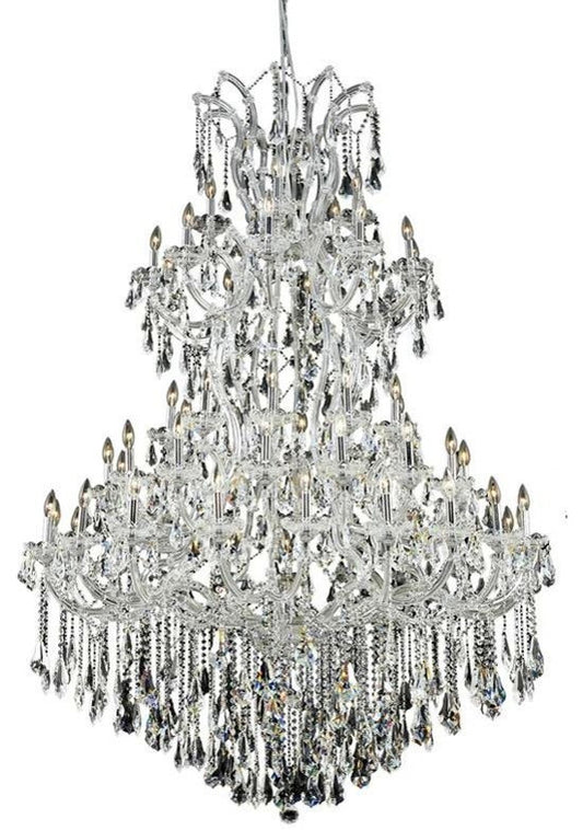 Elegant Maria Theresa 61-Light Chrome ChandelierBy Elegant Furniture & Lighting