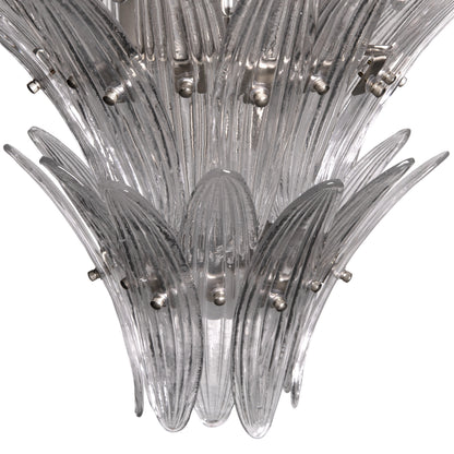 30" Emperor Antique Silver ChandelierBy Noir