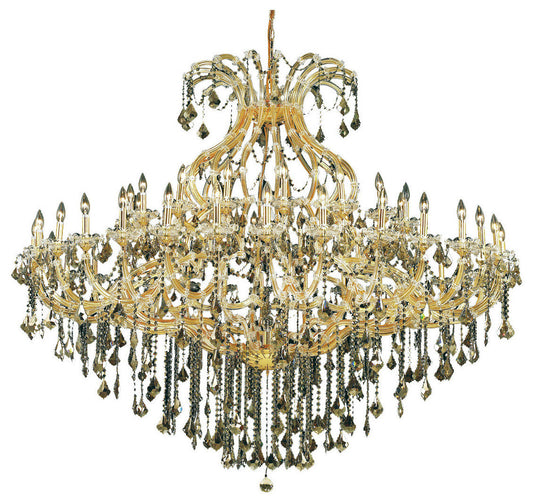 Maria Theresa Chandelier, Gold, Royal Cut, ClearBy Elegant Furniture & Lighting