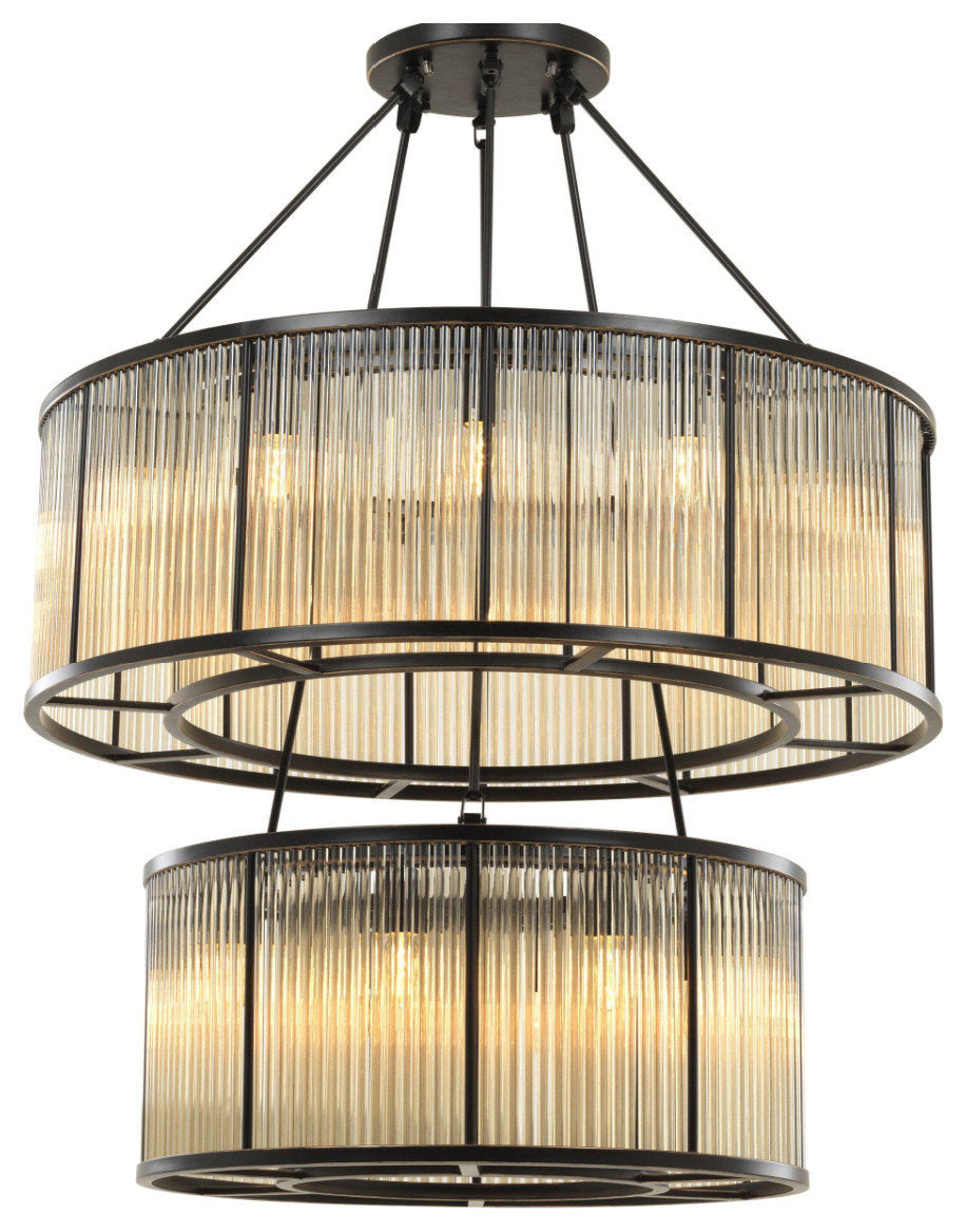 Glass Chandelier | Eichholtz BernardiBy OROA - Furniture