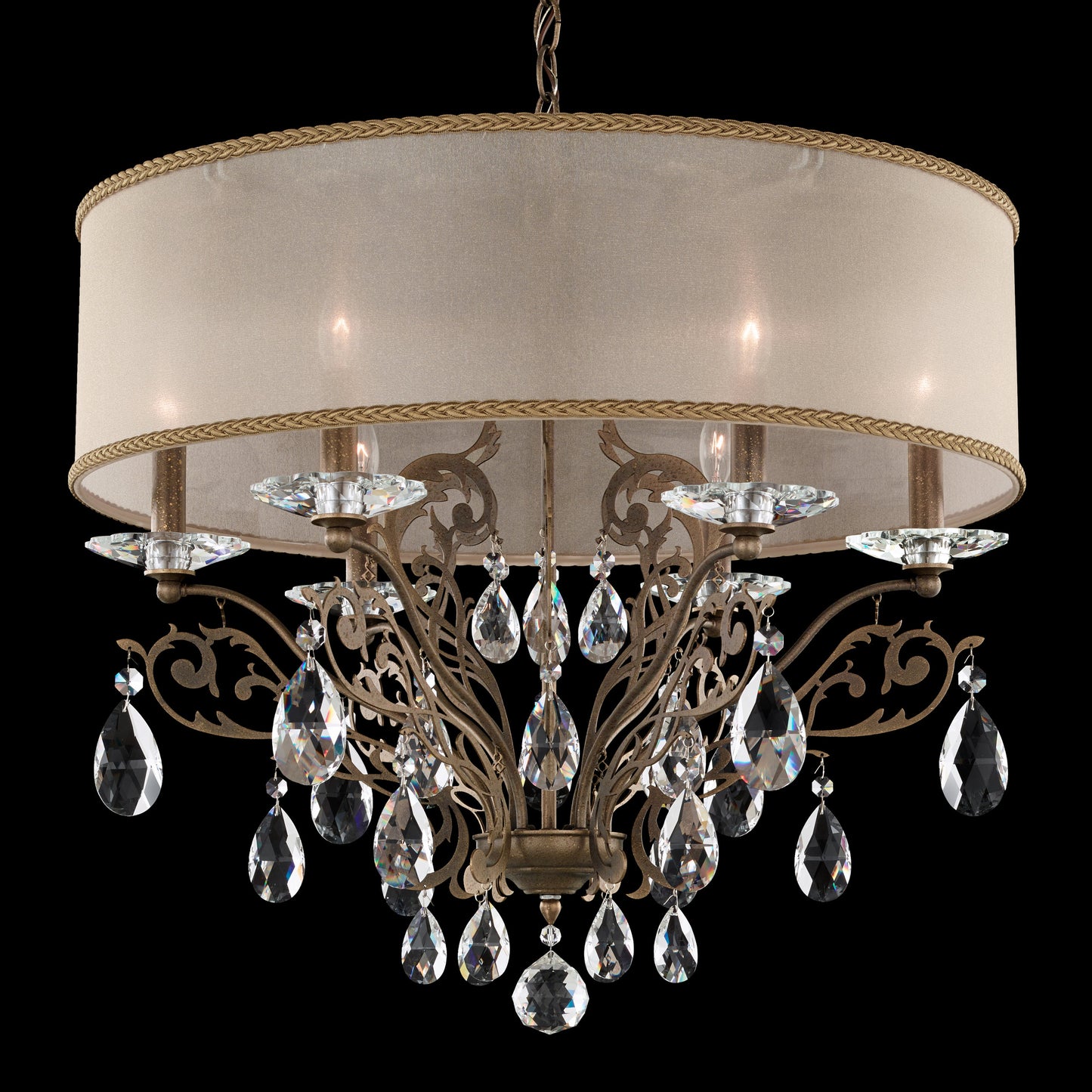Filigrae 6-Light Chandelier, Etruscan GoldBy Schonbek