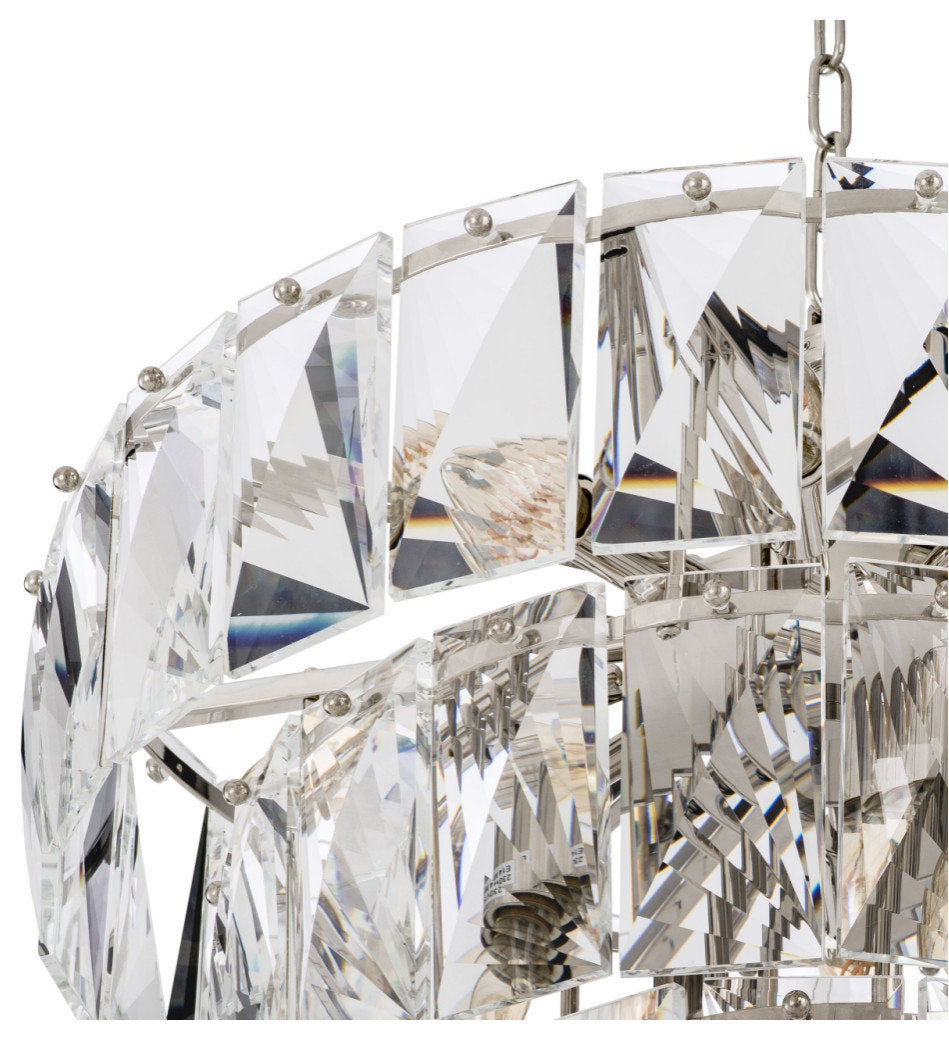 Glass Layered Chandelier | Eichholtz Amazone SBy OROA - Furniture
