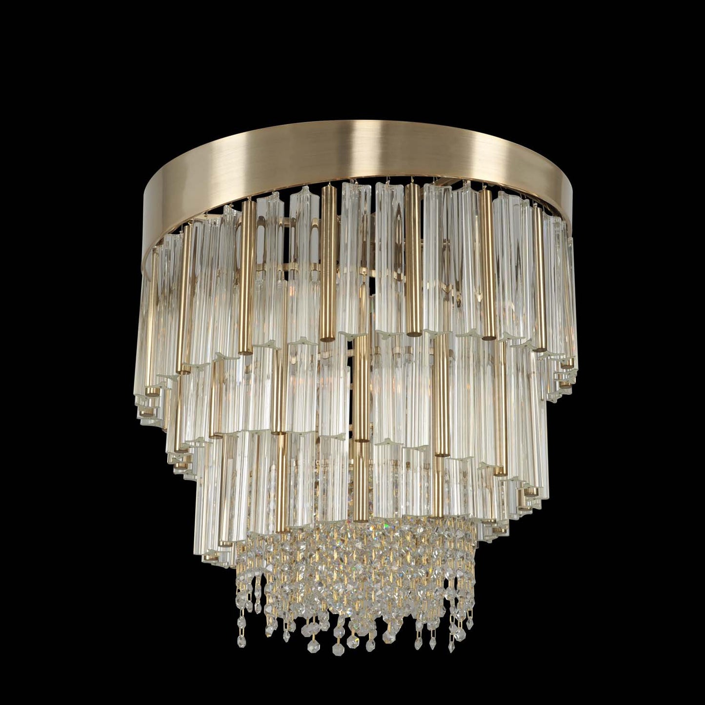 Espirali 20x21" 6-Light Modern Large Pendants by AllegriBy Allegri Crystal by Kalco Lighting