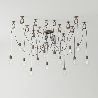 Industrial Spider Chandelier