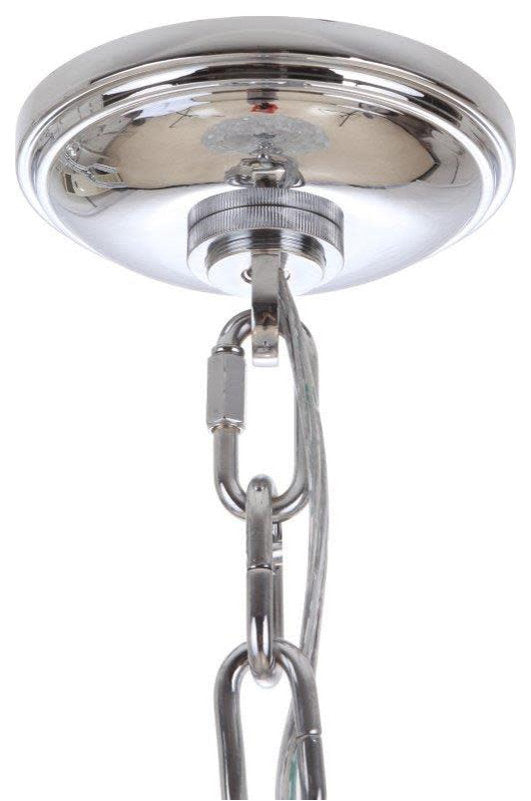 Craftmade 48493 Roxx 4 Light 22"W Crystal Pendant - ChromeBy Craftmade