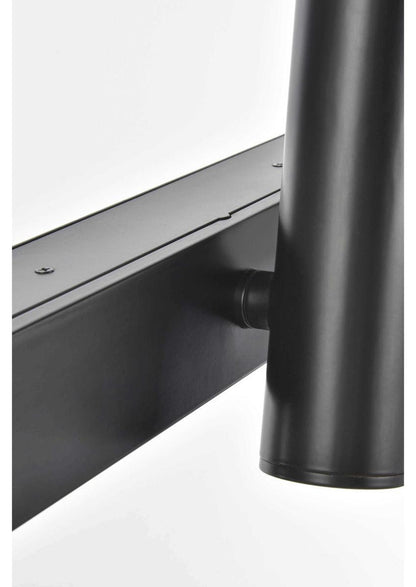 Ari 8 Light Pendant, BlackBy Elegant Furniture & Lighting
