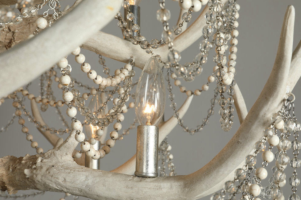 Denali 2 Tiers Antler ChandelierBy Akari Lanterns