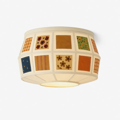 Patchwork Quilt Ceiling Light