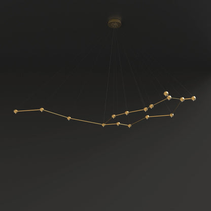 16 - Light Unique Geometric Chandelier