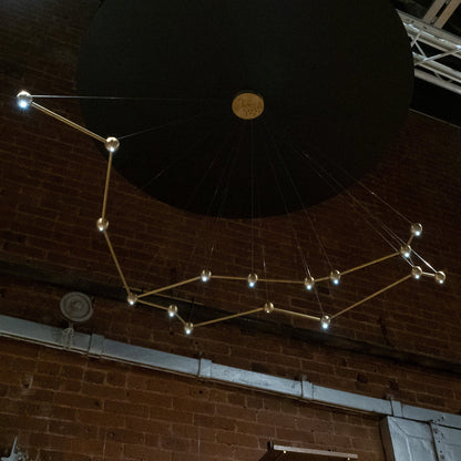 16 - Light Unique Geometric Chandelier