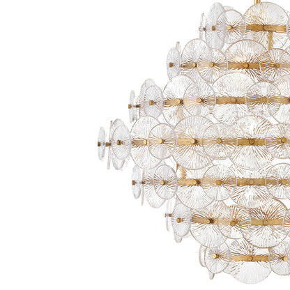 16 - Light Unique Tiered Chandelier