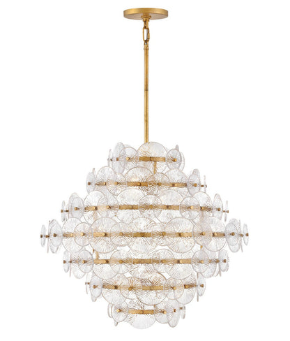 16 - Light Unique Tiered Chandelier