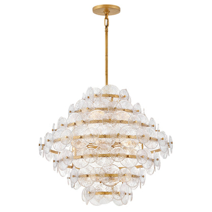16 - Light Unique Tiered Chandelier