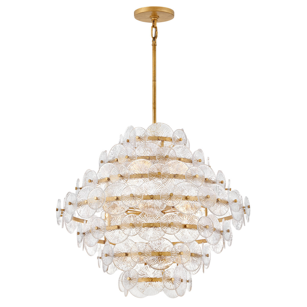 16 - Light Unique Tiered Chandelier