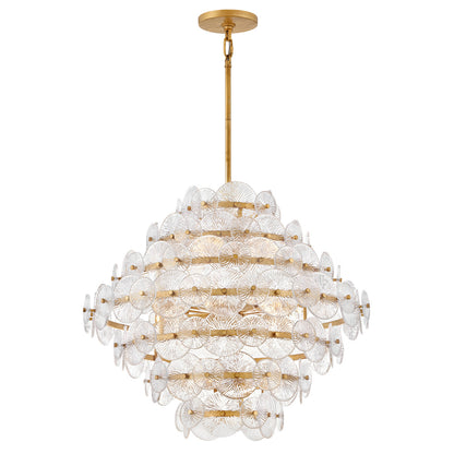 16 - Light Unique Tiered Chandelier