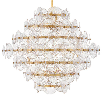 16 - Light Unique Tiered Chandelier